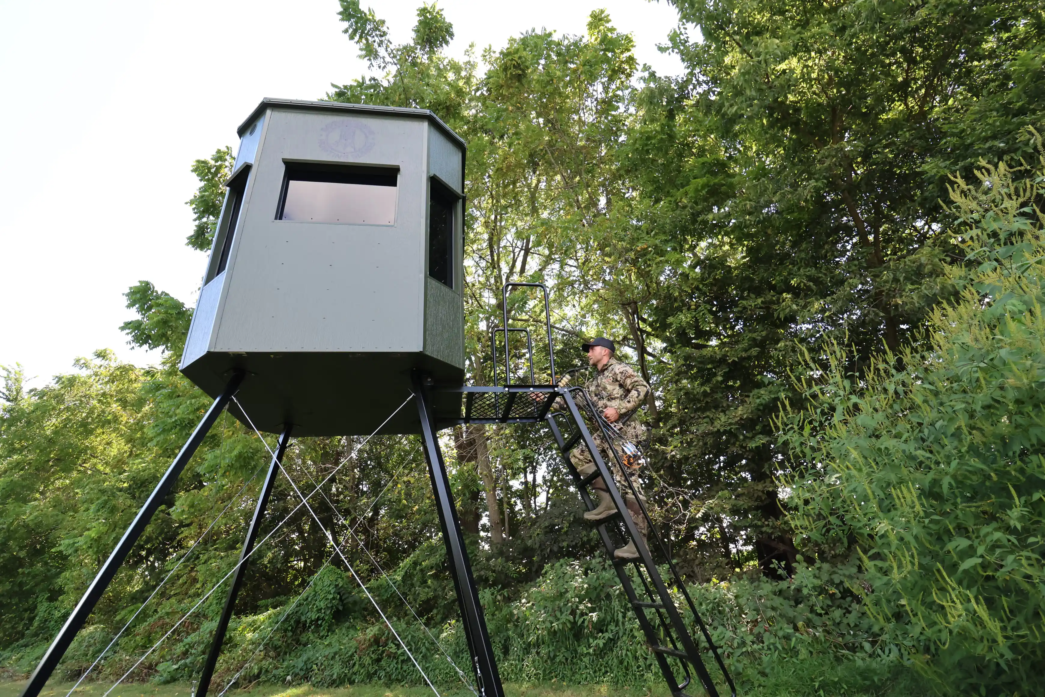 Boonetown blind in the field