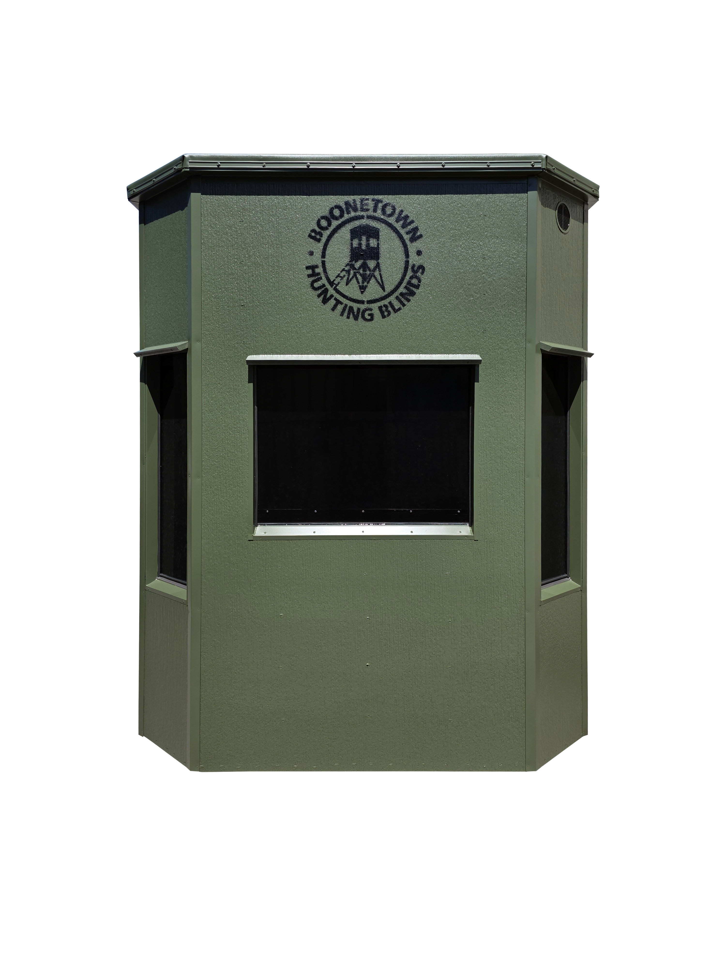 Comfort High Rise 6×6 Octagon elevated insulated deer blind