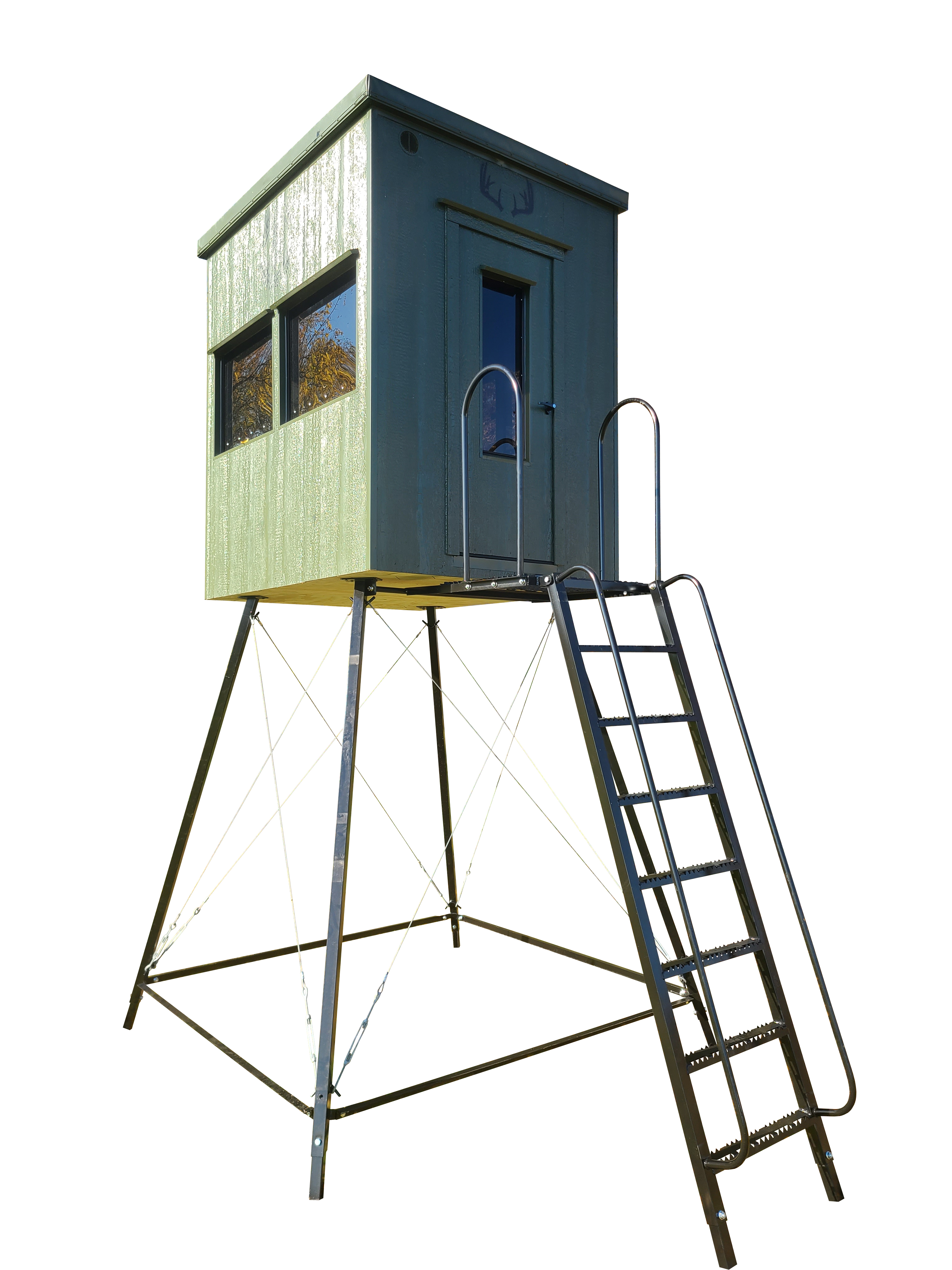 Elite Palace X-Series 5×6 Square insulated deer blind